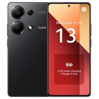 SMARTPHONE XIAOMI REDMI NOTE 13 PRO 6,67 4G 12GB/512GB MIDNIGHT BLACK en Huesoi